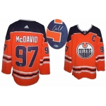 Connor McDavid signed Edmonton Oilers Hockey Jersey Beckett Authenticated